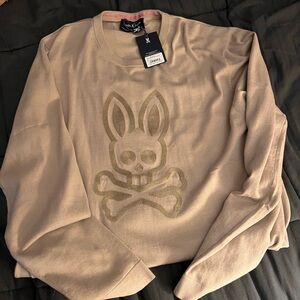 Psycho Bunny Crewneck Sweater - Beige